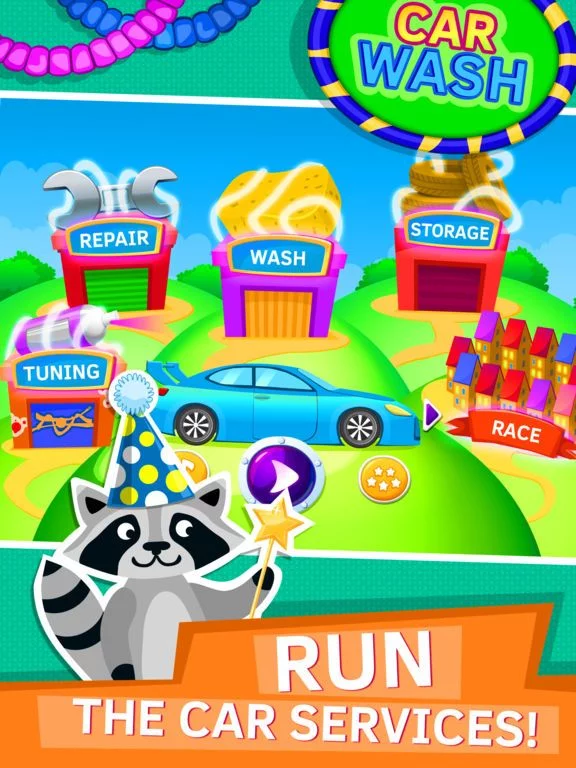 Изображение игры: Car Detailing Games for Kids and Toddlers