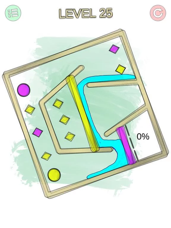 Изображение игры: Pour Maze