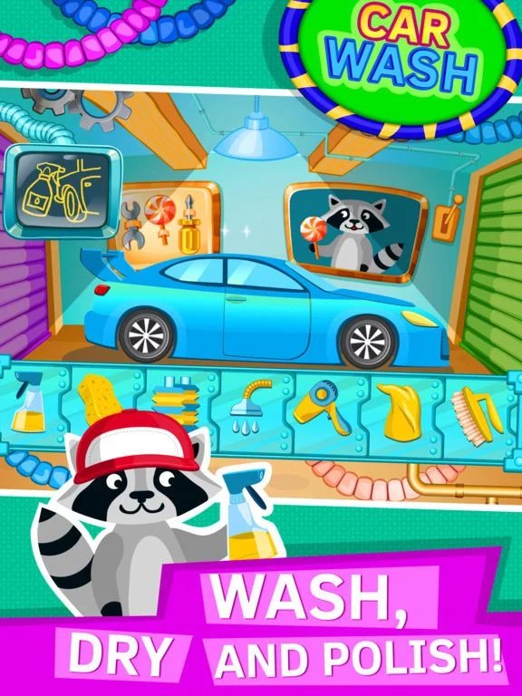 Изображение игры: Car Detailing Games for Kids and Toddlers