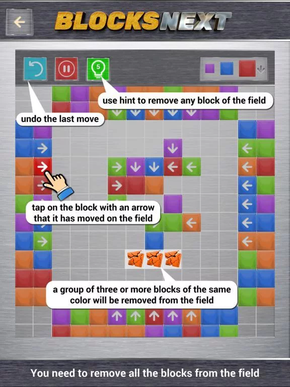 Изображение игры: Blocks Next: Puzzle logic game