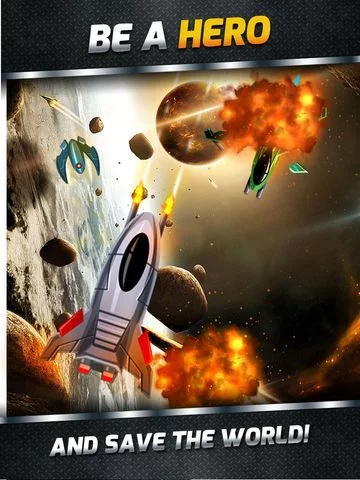Изображение игры: Air Combat Jet Star Ship War Space Shooter Games Free