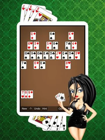 Изображение игры: Tri-Peaks Solitaire Free Card Brain Training IQ
