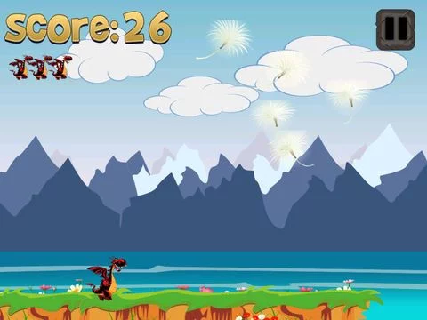 Изображение игры: Ninja Dinosaur Dragon Run Free - Top Fun Easy Arcade Adventure Games for Casual Gamers