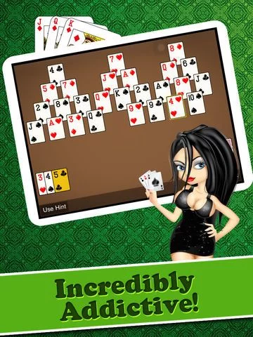 Изображение игры: Tri-Peaks Solitaire Free Card Brain Training IQ