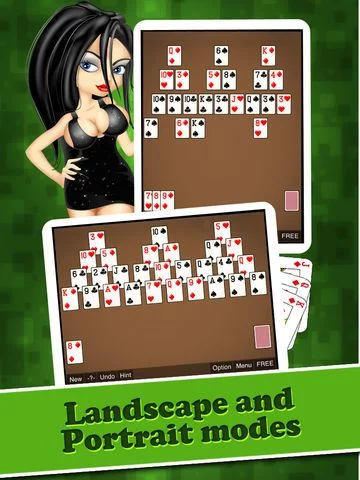 Изображение игры: Tri-Peaks Solitaire Free Card Brain Training IQ