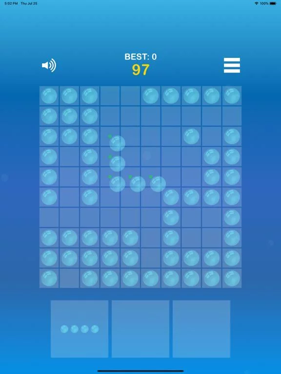 Изображение игры: Bubble Blocks Puzzle
