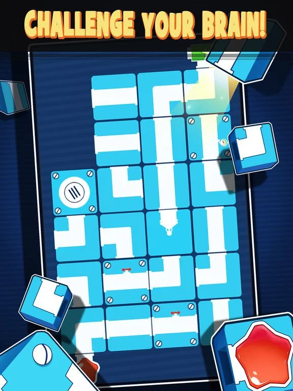 Изображение игры: Pipes Maze