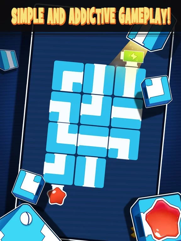 Изображение игры: Pipes Maze