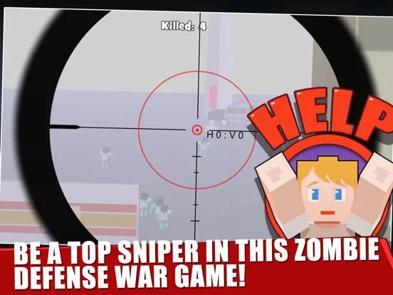 Изображение игры: Zombie Town: Sniper