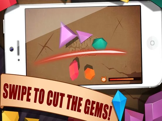 Изображение игры: Slashing Gems 3D