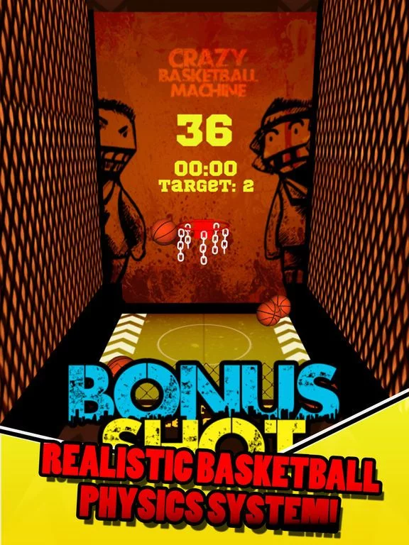 Изображение игры: Crazy BasketBall Machine
