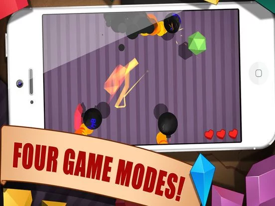 Изображение игры: Slashing Gems 3D