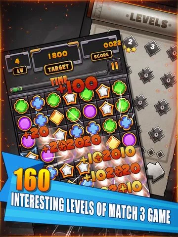 Изображение игры: Jewels Link Puzzle
