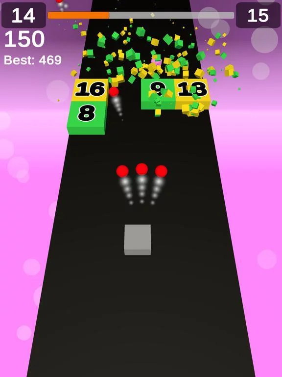 Изображение игры: Cube Crusher | 3D Runner