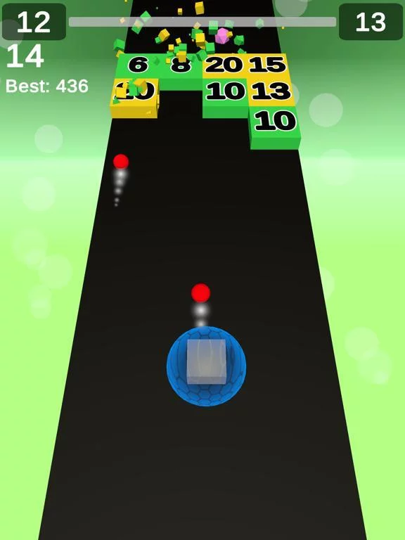 Изображение игры: Cube Crusher | 3D Runner