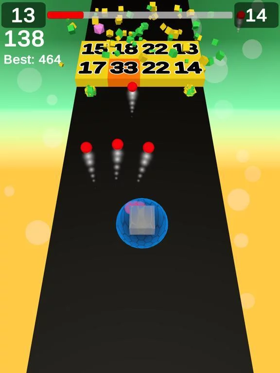 Изображение игры: Cube Crusher | 3D Runner