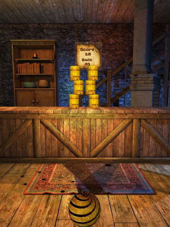 Изображение игры: Strike the Can: 99 balls
