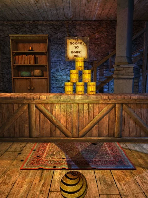 Изображение игры: Strike the Can: 99 balls
