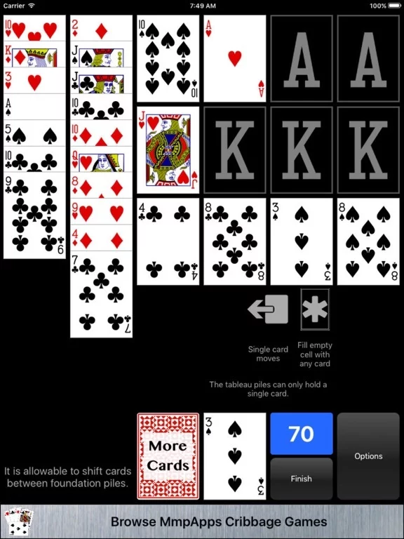 Изображение игры: Aces & Kings Solitaire