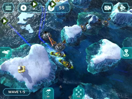 Изображение игры: Naval Storm TD