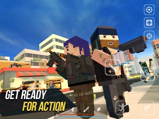 Изображение игры: Grand Battle Royale: Pixel FPS