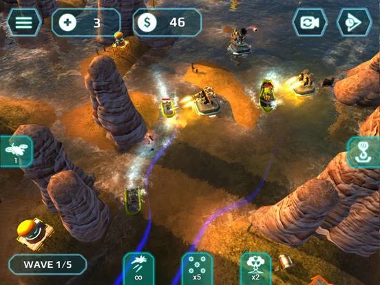 Изображение игры: Naval Storm TD