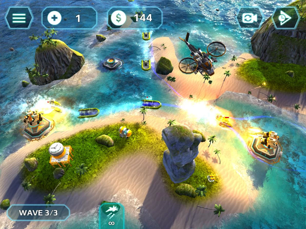 Изображение игры: Naval Storm TD