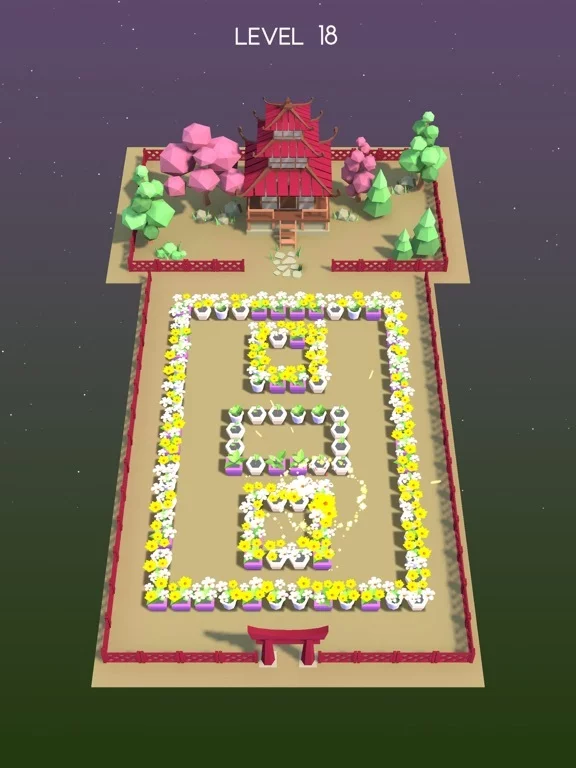 Изображение игры: Flower The Garden