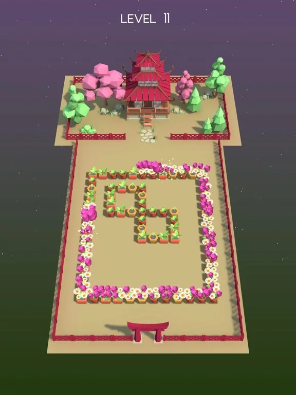 Изображение игры: Flower The Garden