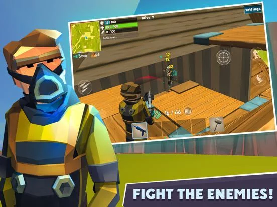 Изображение игры: Rocket Royale: PvP Survival