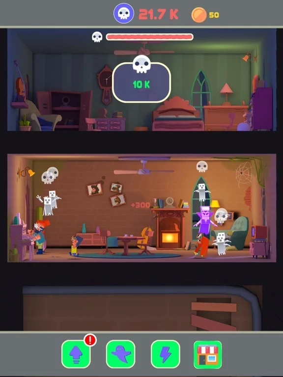 Изображение игры: Idle Haunted House