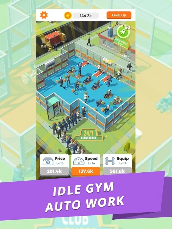 Изображение игры: Idle Gym - Fitness Simulation