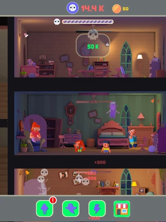Изображение игры: Idle Haunted House