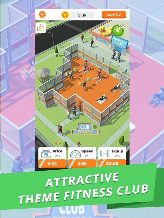Изображение игры: Idle Gym - Fitness Simulation