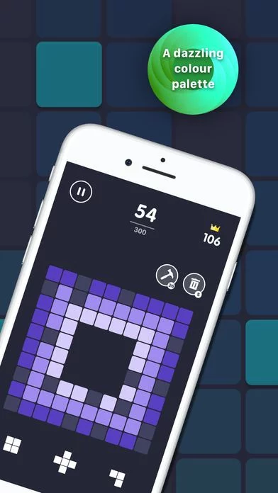 Изображение игры: Bloxy Puzzles