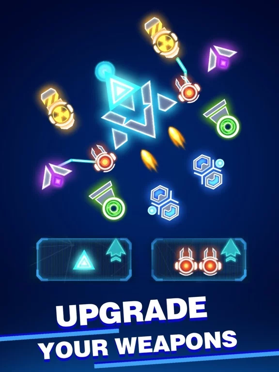 Изображение игры: Geometry War 3D