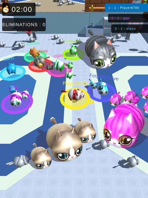Изображение игры: Collect Cats - Neko Runner 3D