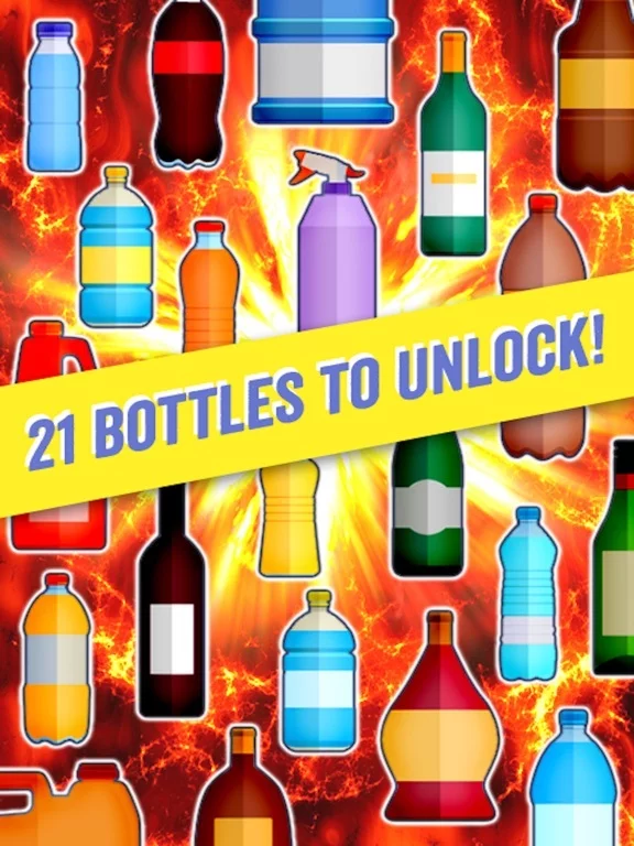 Изображение игры: Flip Them All - Bottle Jump!