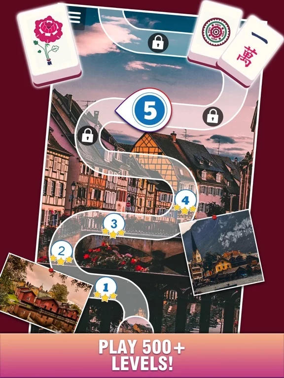 Изображение игры: Mahjong Tours