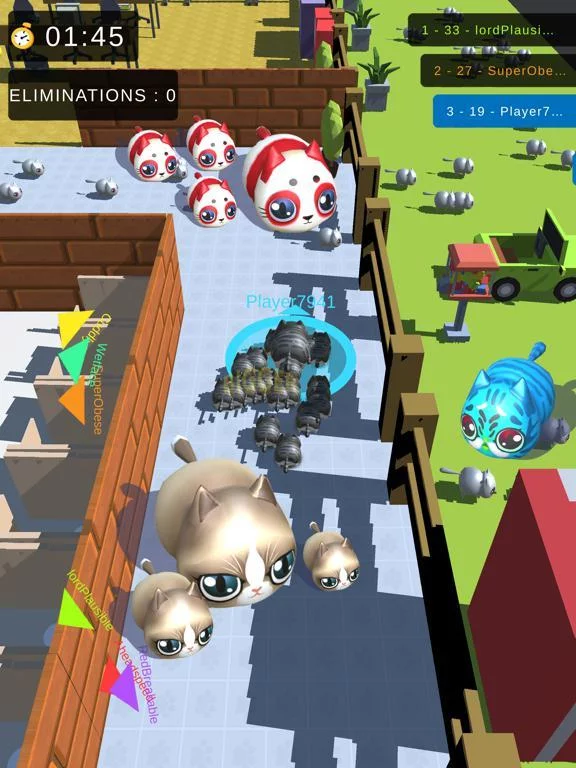 Изображение игры: Collect Cats - Neko Runner 3D