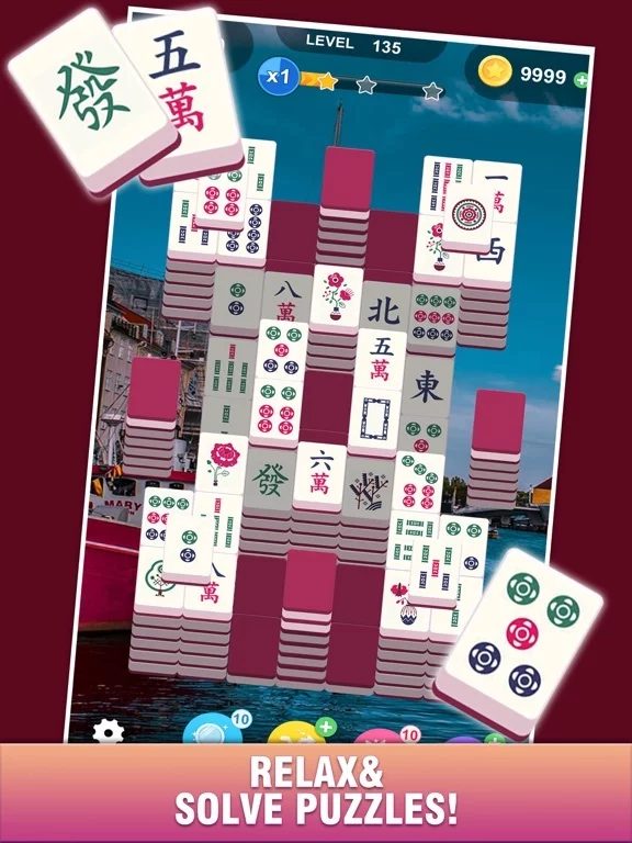 Изображение игры: Mahjong Tours