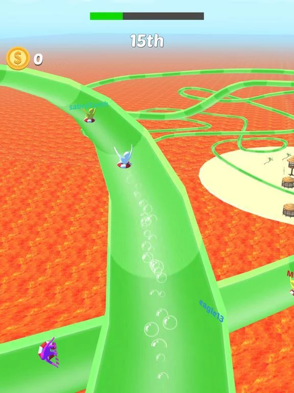 Изображение игры: Lavapark.IO - Fun Water Slide