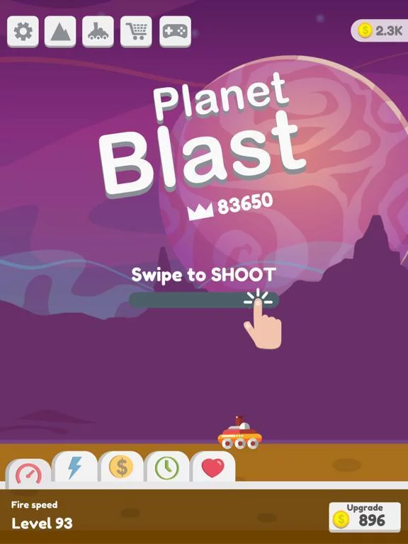 Изображение игры: Planet Blast