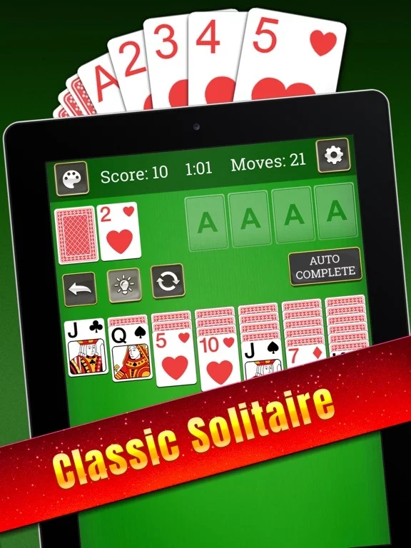 Изображение игры: Solitaire: Classic Card Puzzle