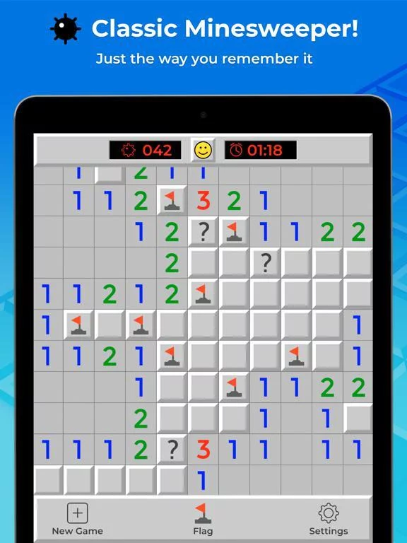 Изображение игры: Minesweeper: Classic ▦