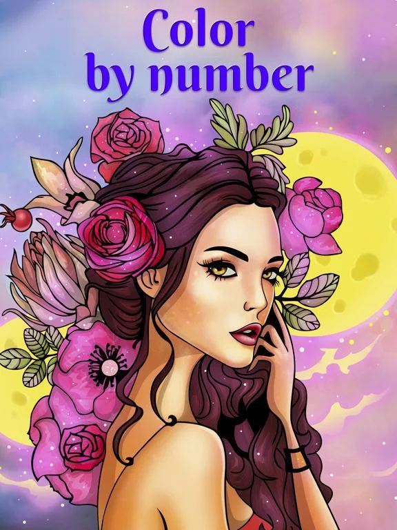 Изображение игры: Color by Number - Relax Color