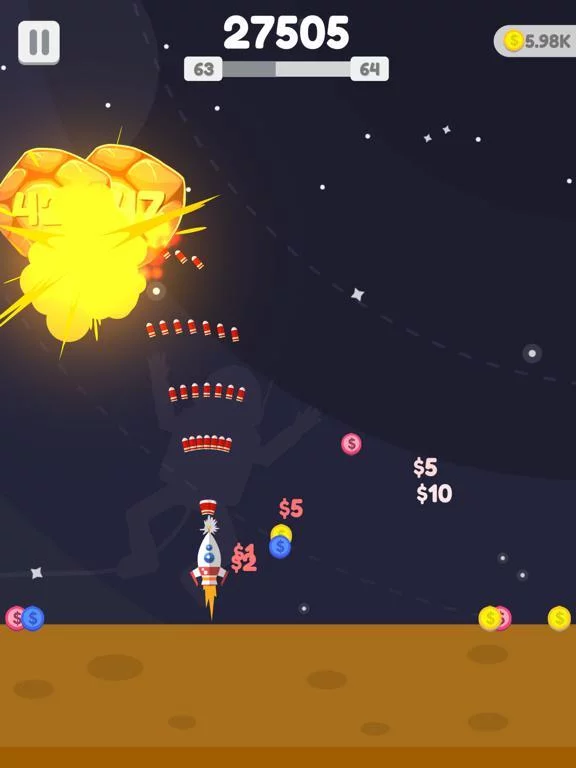 Изображение игры: Planet Blast