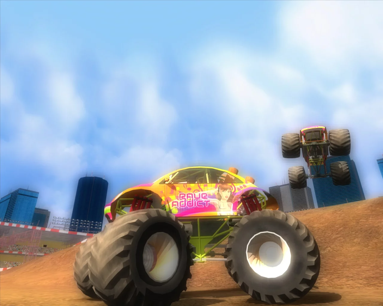 Изображение игры: Monster Truck Maniax
