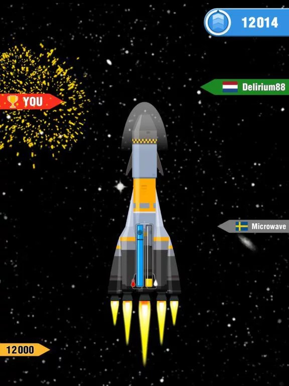 Изображение игры: Rocket Sky!