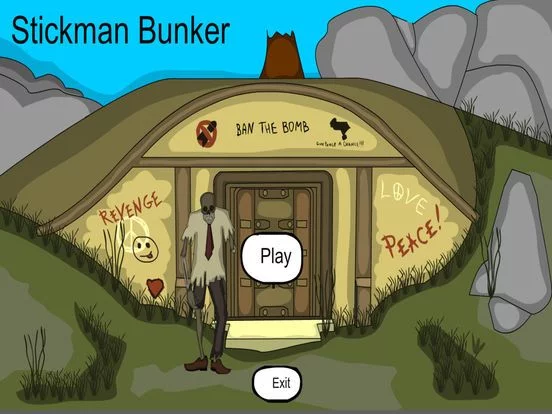Изображение игры: Stickman Bunker
